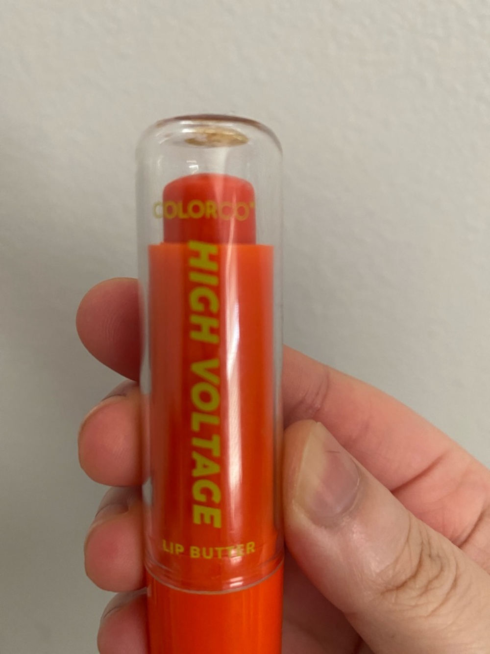 ColorCo High Voltage Lip Butter — Bright Orange